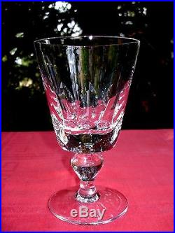Saint Louis Jersey 6 Wine Glasses 6 Verres A Vin Paquebot France Cristal Taillé