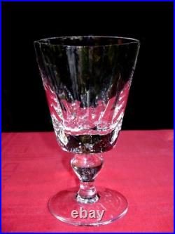 Saint Louis Jersey 6 Wine Glasses Verres A Vin Cristal Taillé Paquebot France B