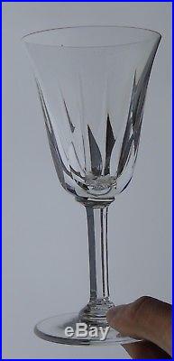 Saint Louis Lot de 5 verres à eau en cristal taillé, modèle Cerdagne