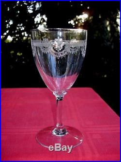 Saint Louis Manon 6 Wassergläser Wasserglas 6 Verre A Eau Cristal Gravé Kristall