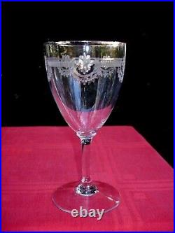 Saint Louis Manon Wine Glass Weingläser Verre A Vin Cristal Grave Empire 19eme D