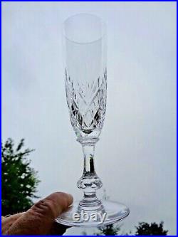 Saint Louis Massenet 6 Sektgläser Sektschalen Flutes A Champagne Cristal Taillé