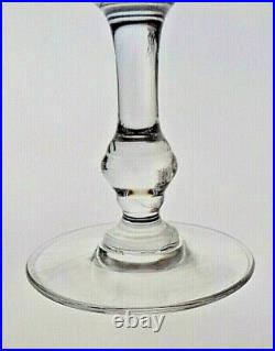 Saint Louis Metz Coupe A Champagne Glasses Cristal Gravé Napoleon III 19eme XIX