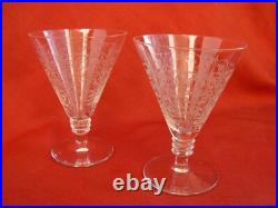 Saint Louis, Modele Lisieux, 4 Verres A Vin En Cristal, 11 CM