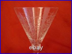 Saint Louis, Modele Lisieux, 4 Verres A Vin En Cristal, 11 CM