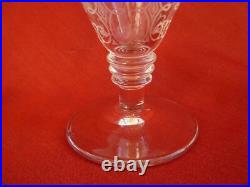 Saint Louis, Modele Lisieux, 4 Verres A Vin En Cristal, 11 CM