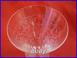 Saint Louis, Modele Lisieux, 4 Verres A Vin En Cristal, 11 CM