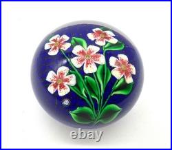 Saint-Louis Paperweight Harmonie Limited Edition 8/200 1994 Floral Cryst