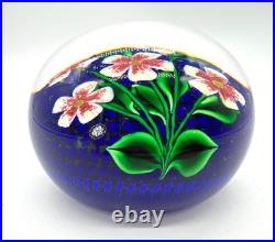 Saint-Louis Paperweight Harmonie Limited Edition 8/200 1994 Floral Cryst