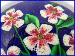 Saint-Louis Paperweight Harmonie Limited Edition 8/200 1994 Floral Cryst