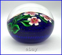 Saint-Louis Paperweight Harmonie Limited Edition 8/200 1994 Floral Cryst
