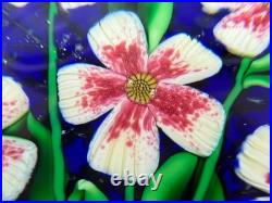 Saint-Louis Paperweight Harmonie Limited Edition 8/200 1994 Floral Cryst