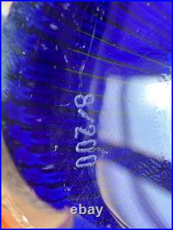 Saint-Louis Paperweight Harmonie Limited Edition 8/200 1994 Floral Cryst