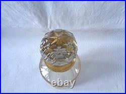 Saint Louis Perfume Bottle Crystal Cameo Glass Flacon De Parfum Grave Acide Or A