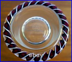 Saint Louis Rare Verre A Jus De Fruit En Cristal Inclusions Décor Sulfure. 1