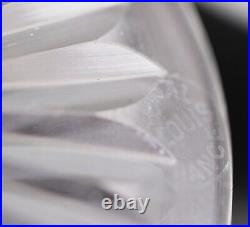 Saint Louis Risling, 6 verres à Porto, cristal, 15,3 cm, couleur signés, Roemer