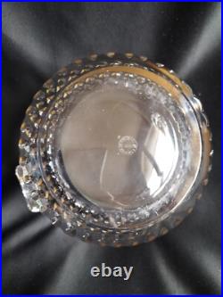 Saint-Louis / Seau à glace en cristal taillé et gravé/doré or / Modèle Thistle Saint-Louis / Seau à glace en cristal taillé et gravé/doré or / Modèle Thistle