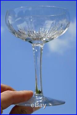Saint Louis Service de 6 coupes à champagne en cristal, service Madrid