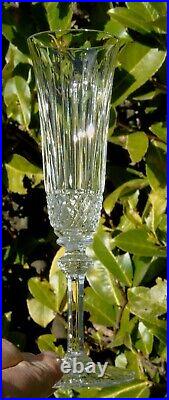 Saint Louis Service de 6 flûtes à champagne en cristal taillé, modèle Tommy