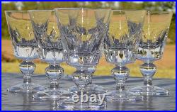 Saint Louis Service de 6 verres à eau en cristal modèle Jersey haut 14,5 cm