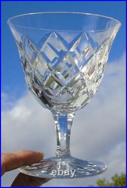 Saint Louis Service de 6 verres à eau en cristal taillé, modèle Adour