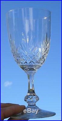 Saint Louis Service de 6 verres à eau en cristal taillé, modèle Massenet