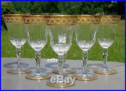 Saint Louis Service de 6 verres à eau en cristal, modèle Callot