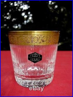 Saint Louis Thistle Old Fashioned Whiskey Glass Verre Gobelet A Whisky Cristal