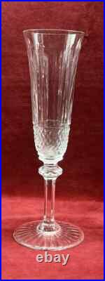 Saint Louis Tommy 4 Fluted Glasses Sektgläser Flutes A Champagne Cristal Taillé Saint Louis Tommy 4 Fluted Glasses Sektgläser Flutes A Champagne Cristal Taillé