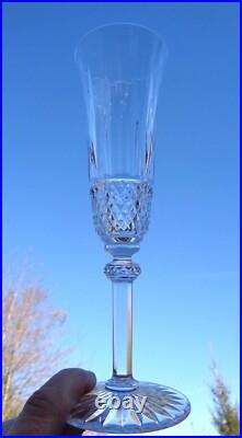 Saint Louis Tommy 4 Fluted Glasses Sektgläser Flutes A Champagne Cristal Taillé Saint Louis Tommy 4 Fluted Glasses Sektgläser Flutes A Champagne Cristal Taillé