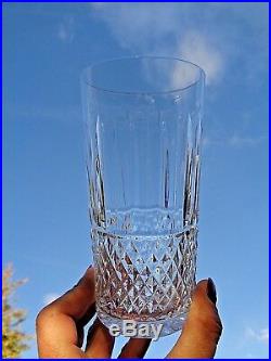 Saint Louis Tommy 4 Highball Whiskey Glasses 4 Verres Gobelet A Whisky Cristal