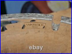 Saint Louis Tommy Cristal St Louis Signé Cendrier Vide Poche