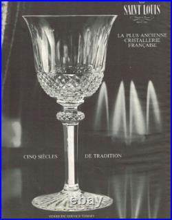 Saint Louis Tommy Wine Water Glass Wassergläser Verre A Eau 17 CM Cristal Taillé
