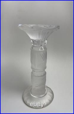 Saint-Louis Totem en Cristal La Torchère Années 1990 France