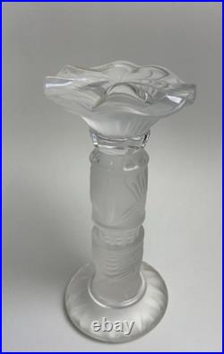 Saint-Louis Totem en Cristal La Torchère Années 1990 France