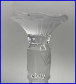 Saint-Louis Totem en Cristal La Torchère Années 1990 France