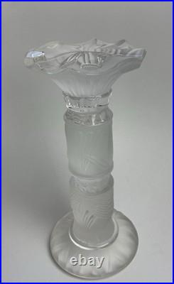 Saint-Louis Totem en Cristal La Torchère Années 1990 France