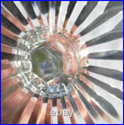 Saint Louis Verre en cristal doublé modèle Tommy Couleur Rubis H 20 cm