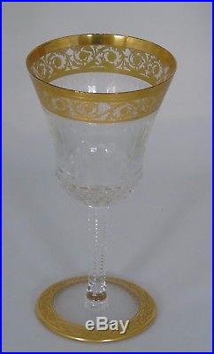 Saint Louis Verre en cristal, modèle Thistle. Haut. 16,2 cm