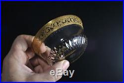 Saint Louis cristal Thistle or rince doigts coupe vase