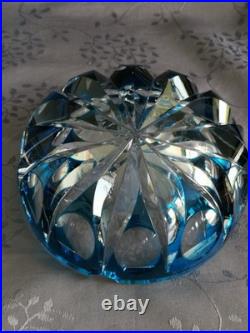 Saint-Louis grand vide-poche en cristal grand modèle Ambassadeur 17.5cm Saint-Louis grand vide-poche en cristal grand modèle Ambassadeur 17.5cm