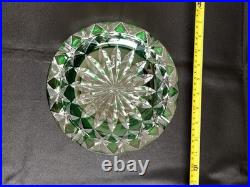 Saint-Louis grand vide-poche en cristal grand modèle signé 19.7cm