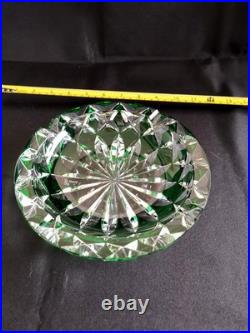 Saint-Louis grand vide-poche en cristal grand modèle signé 19.7cm