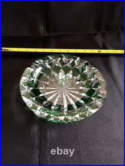 Saint-Louis grand vide-poche en cristal grand modèle signé 19.7cm