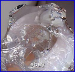Saint Louis hippocampe statuette cristal, Saint-Louis, 15,8cm