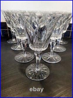 Saint Louis modèle Camargue Série de 10 verres à eaux en cristal 17,4cm