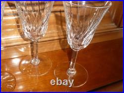 Saint Louis modèle Cerdagne 5 verres à vin en cristal Saint louis SUPERBE