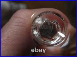 Saint Louis modèle Cerdagne 7 flûtes à champagne en cristal Saint louis SUPERBE