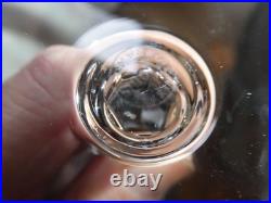 Saint Louis modèle Cerdagne 7 flûtes à champagne en cristal Saint louis SUPERBE