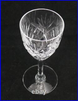 Saint Louis modèle Chantilly, 10 verres, 14 cm, cristal, excellent état, signés